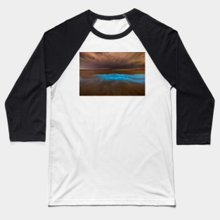 Bioluminescent plankton at Aberavon, Wales Baseball T-Shirt